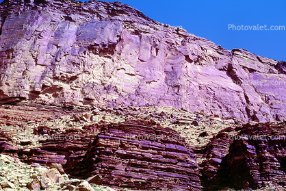 Cliffs, stone, Castle Valley, east of Moab