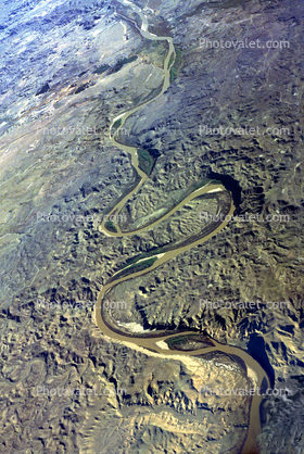 Fractal Patterns, Meandering River, meander, snake