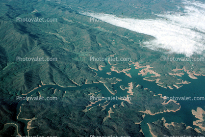 Lake Powell fractal patterns, water