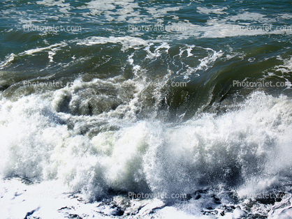 Foam, Sand, Water, Pacific Ocean, Waves, Wave Action, Seascape, Wet, Liquid, Seawater, Sea