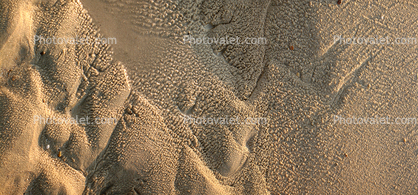 Beach, Sand, Water, Patterns, Cape Henlopen State Park, Lewes, Delaware, Panorama, Wet, Liquid