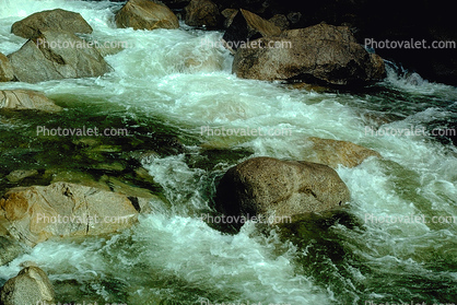 Tuolumne River, Rapids, Torrent, Stream, Rocks, White Water