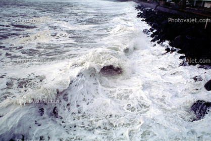 Stormy Seas, Ocean, Storm, Foam, Waves, Turbid, Pacifica, Northern California, Swell, Water, Pacific Ocean, Wet, Liquid, Seawater, Sea, Rough Ocean, turbulent