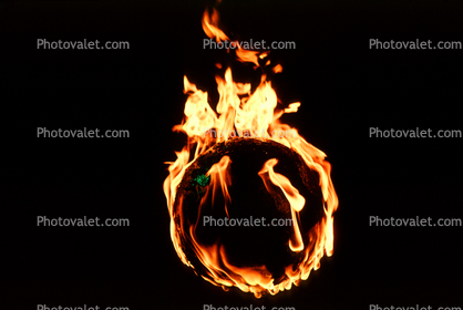 Burning Globe, Global Warming, flames, fire, The World Ablaze, circle, round, Climate Change, Earth, circular