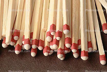 self striking matches, the tips of the tip
