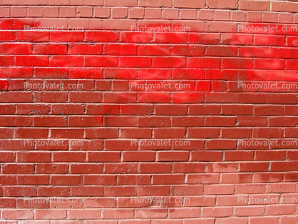 Brick Wall, spray paint
