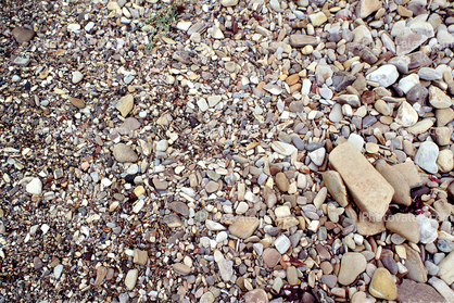 Wet Sand, Pebbles, Beach, seashore