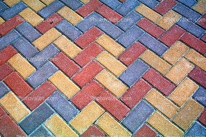Colorful Brick Wall Patterns