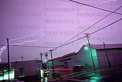City Street, Potrero Hill, 17th and Mississippi streets, BAVC, Lightning Bolt