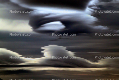 Lenticular Clouds fractals, Christopher Columbus Shape, Pareidolia