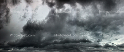 dark gray angry cloud, mean, angry, fearful, foreboding, layers