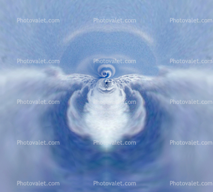 A Heart into the Cloud, abstract, Paintography, spiral, surreal, swirl