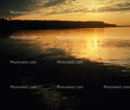 Sunclipse, Sunset, Bear Island, Penobscot Bay, Maine