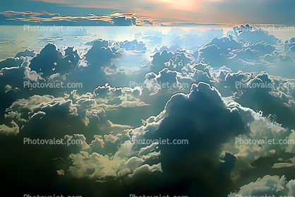 Clouds painted in the Sky, Paintography