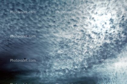 Altocumulus Clouds, Corona