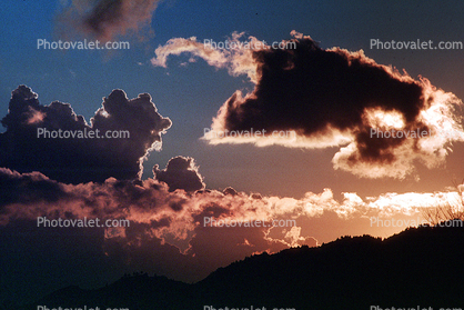 Sunset, Sunrise, Sunclipse, Sunsight, Silver-Lining, dog cloud