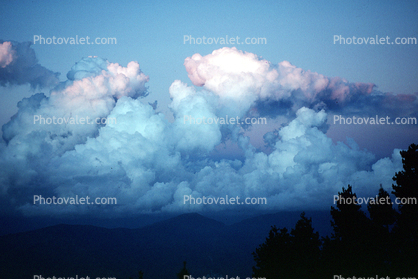 Billowing Cumulus Clouds, Dawn, Dusk, Sunset