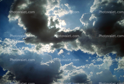 daytime, daylight, Cumulus Cloud Puffs, puffy