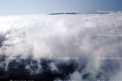 Fog, clouds, Mount Tamalpais, daytime, daylight