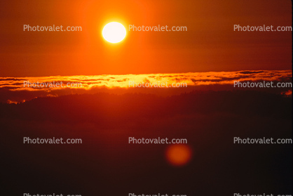 looking west, Mount Tamalpais, Sunset, Sunrise, Sunclipse, Sunsight
