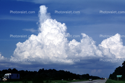 Cumulonimbus, Cumulus Cloud Puffs, daytime, daylight
