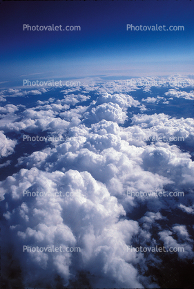Cumulus Clouds, daytime, daylight