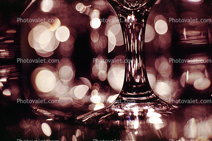 Empty Wine Glasses, Bokeh