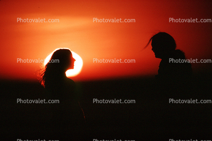 Man and Woman with the Sun