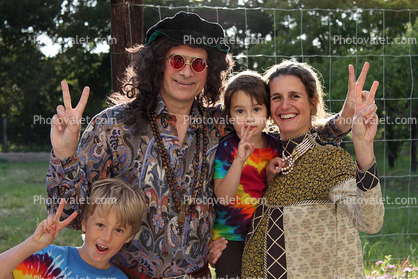 Hippy Family from Way Back