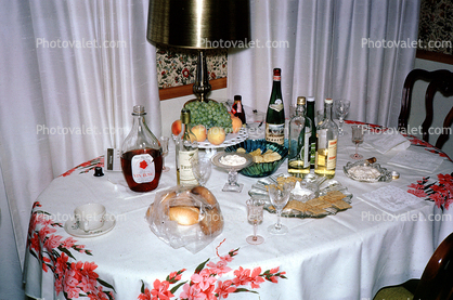 Table, Food, Drinks