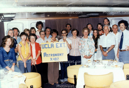 UCLA Extension class party, Astronomy X402