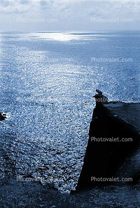 on the Edge of the cliff calm