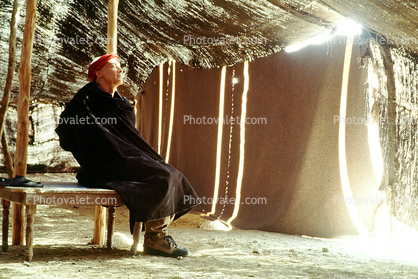 Sitting Man, Merzouga, Morocco