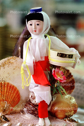Woman, Japanese Doll, Pearl Diver
