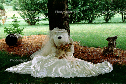 Wedding Bear, Teddybear, Stuffed Animals