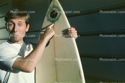 Surfer Boy, Surfboard, Boy, Man, Male, Talking