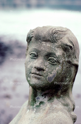 stone statue, female