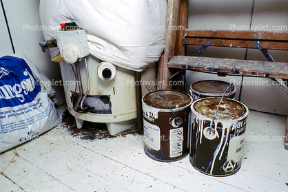 safety hazard, paint, hot water heater, hazard