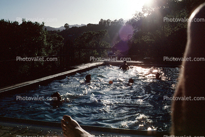 swimming pool, Mill Valley, California