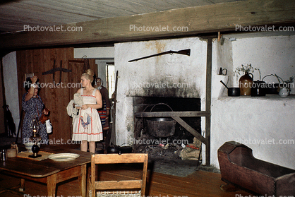 Fireplace, Rifle, June 1964