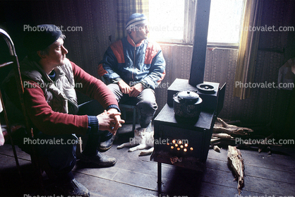 stove, cat, men, sitting, cooking, 2006