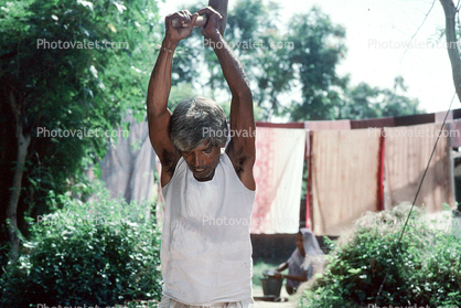 India, Man with Hammer and Spike