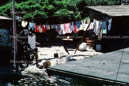 Washingline, Clothes Line, Hanging clothes, drying, clothesline, Tijuana