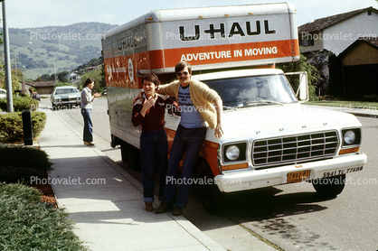 Ford Truck, U-Haul Moving Van, 1970s