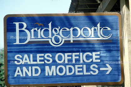 Bridgeporte Sales Office, Signage