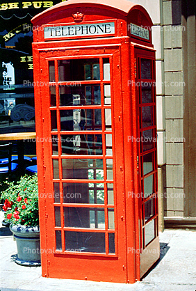 British Phone Booth, Door