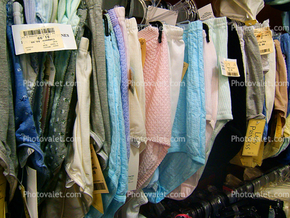 Store Display, Racks, Cotton Panties
