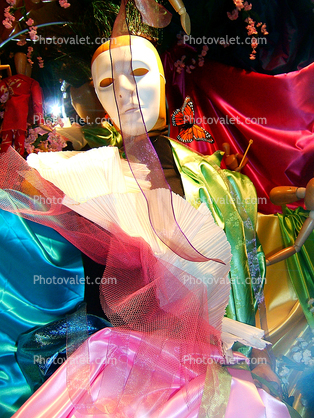Mask, Window-Display, Dress, Face, Store Display, Window-Shop, Store