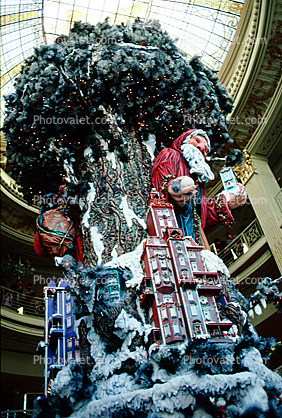 Santa Claus, Fairytale Christmas Tree, Shopping Center