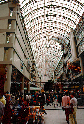 Galleria at Eatons, stores, interior, inside, indoors, shoppers
